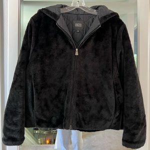 Winter jacket solid black